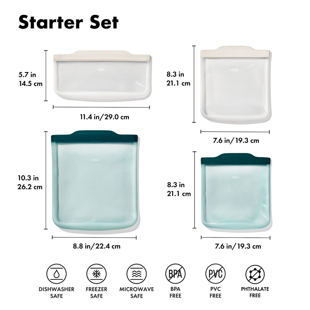 silicone-reusable-bag-4-piece-starter-set-oat-lagoon-p6 oxo__silicone-starter-set_113910009.jpg
